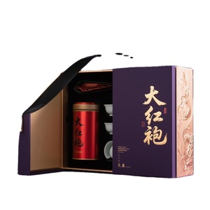 Dahongpao High-End Tea <b>Gift</b> <b>Box</b> Customization Specialty Green <b>Black</b> Tea Packaging Eco-Friendly Recyclable Design for Decoration - Product Image 4