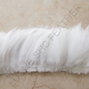 Plume de pêche à nouer à la mouche Offre Spéciale, col de coq naturel et coloré, crochet à plumes enfilées - Product Image 3