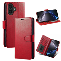 Étui de luxe en cuir magnétique à rabat pour iPhone 16 Pro Max 15 14 Plus 13 17 Air 16e avec porte-cartes et portefeuille NFC