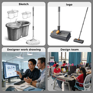 Sikat Pembersih Ubin Multifungsi dengan Gagang Panjang yang Dapat Diputar - Penggunaan untuk Dinding, Dapur & Lantai, Kompatibel dengan Smart Home, Detailing Mobil - Product Image 5