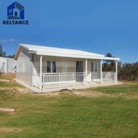 Maisonnette de jardin RELYANCE avec toilettes et douche, mobilier résistant aux intempéries, bonne isolation, vente chaude, faible coût, avec terrasse