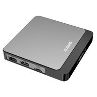 Nouveau Brevet Conception X3 Plus H313 Android TV Box 2.4/5.8G Dual Band Wifi Smart TV Box avec Numérique LED Affichage