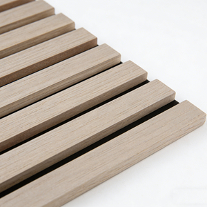 Panneaux muraux insonorisants de qualité supérieure, panneaux acoustiques en <span class=keywords><strong>bois</strong></span> à lattes, panneaux muraux en <span class=keywords><strong>bois</strong></span> pour la décoration intérieure - Product Image 2