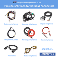 Kabel Ekstensi Konduktor Paduan Aluminium MX1.25mm 2 Pin Dupont 2 54mm PVC IP66, Konektor Soket Pria Wanita Elektronik