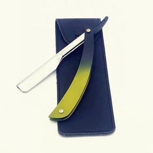 Top Trend Men Barber Salon <b>Straight</b> Shaving <b>Razor</b> High Quality Folding Stainless steel Cut Throat - Product Image 2