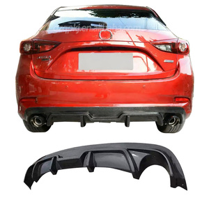 Spoiler Posteriore in Fibra di Carbonio per <span class=keywords><strong>Mazda</strong></span> <span class=keywords><strong>3</strong></span> Axela <span class=keywords><strong>Hatchback</strong></span> 17-19, Kit Carrozzeria - Product Image 1