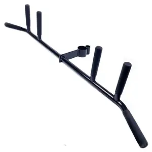 Fitness Training T-bar Hard Pull Grip Handles Hip Deep Squat Back Rowing Aids Cannon Barrel Mine Rack