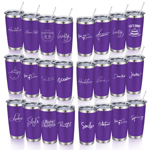 USA Lager Großhandel Personalisierter 20oz Doppelwandiger Isolierbecher Wasserflasche Edelstahl Tumbler Thermischer Becher Thermokanne - Product Image 1