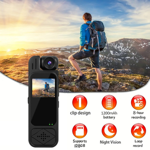 Caméra d'action numérique OEM 2K, rotation à 180 degrés, transmission Wifi, enregistrement, légère, portable, caméras de sport et de mouvement - Product Image 3