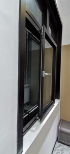 Ventana de aluminio de estilo abierto abatible para área fría con certificado PHI - Product Image 2