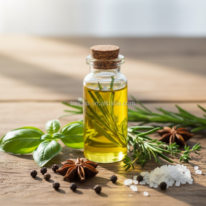 Huile essentielle de feuilles de <span class=keywords><strong>romarin</strong></span> 100% pure et naturelle, distillée <span class=keywords><strong>à</strong></span> la vapeur, pour <span class=keywords><strong>le</strong></span> soin de la perte de cheveux et la croissance des cheveux - Product Image 2