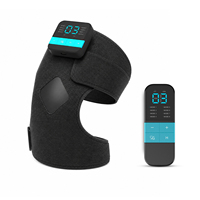 Masseur de genou sans fil portable OEM ODM rechargeable par USB-C à double contrôle thermique pour thérapie physique, unité TENS