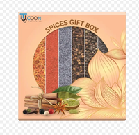 Boîte d'expédition personnalisée en carton blanc écologique pour assaisonnements et condiments avec insert, MOQ 50 pièces