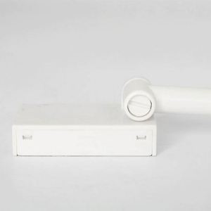 Support d'affichage métallique moderne et écologique, porte-bannière magnétique, étagère fixe pour magasins de détail, surface blanche, assemblé, réglable - Product Image 4