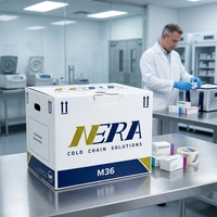 Colis thermique réutilisable NERA Série M pour chaîne du froid avec surveillance de la température en temps réel en option pour la distribution pharmaceutique du dernier kilomètre