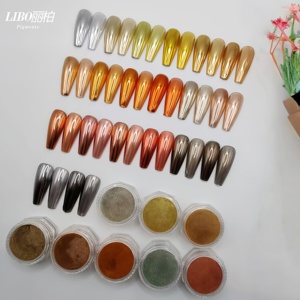 Hot Selling Silver Gold Chrome Powder Metallic Chrome Nail Powder - Product Image 4