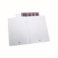 Carnet à couverture souple vierge de qualité supérieure, relié par des cordes, A4 A5 B5, journal personnel avec logo personnalisé pour la prise de notes de base