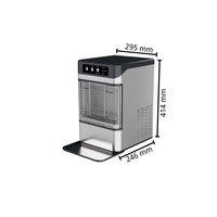 Machine à glace à mâcher intelligente-avec grand réservoir d'eau, pratique et conviviale