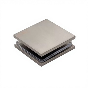 ISUREMARINE Pince <span class=keywords><strong>de</strong></span> fixation carrée en alliage <span class=keywords><strong>de</strong></span> zinc pour verre, <span class=keywords><strong>support</strong></span> <span class=keywords><strong>de</strong></span> verre réglable pour salles <span class=keywords><strong>de</strong></span> bain et douches - Product Image 2