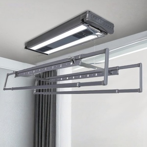 Séchoir à linge électrique intelligent à LED avec télécommande et séchage à air chaud, réglable - Product Image 3