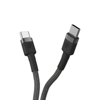 Câble USB C Type C 1m 2m Cordon de charge rapide pour appareils IOS Compatible pour Xiaomi pour Samsung pour Huawei Macbook Pro iPad Fil Nyl