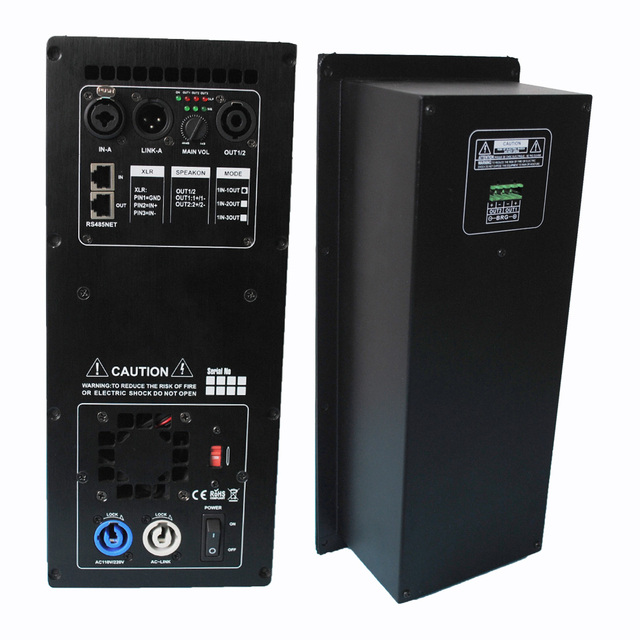 1200w Dsp Active  Power Single Channel Mixer Line Array Amplifier Module 10 Inch Active Speaker Power Amplifier Module