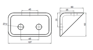 Nouveau support de montage universel pour carrosserie de camion en acier doux zingué pour châssis EUROCARGO - Product Image 6