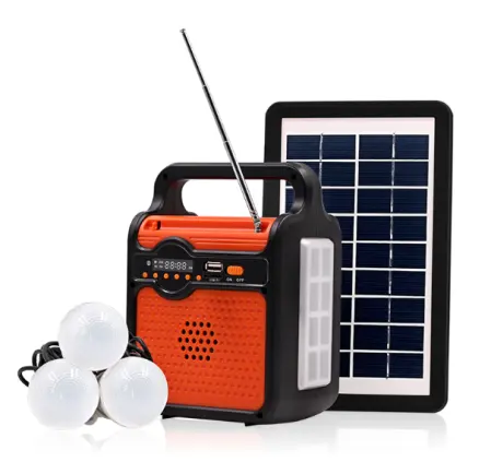 small home Solar Lighting System Portable off-grid Solar Lighting System for Emergency Power Generator Kit