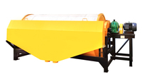 Séparateur magnétique à tambour humide 280-320 TPH pour le traitement de la magnésite