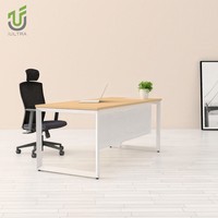 Bureau de direction modulaire moderne IULTRA avec design écologique en MDF/MFC, table de bureau de luxe