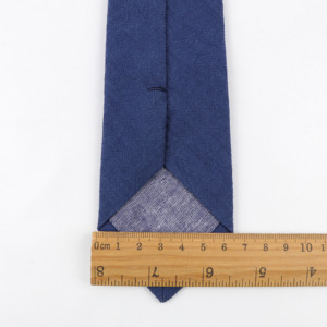 Corbatas de Algodón de Alta Calidad para Hombre, Corbata de Color Sólido, Corbata Estrecha, Corbata Delgada, Corbata Gruesa y Estrecha - Product Image 3