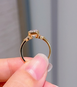 Bague Xinfly en or 18 carats AU750 avec diamant de laboratoire 1,69 ct, bijou de fiançailles, alliance de mariage, design personnalisé - Product Image 3