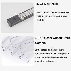 5W 1ft Diseño moderno USB Barra de luz UV Accesorio Sombra de plástico <span class=keywords><strong>para</strong></span> gabinete <span class=keywords><strong>Tapiz</strong></span> fluorescente Póster - Product Image 4