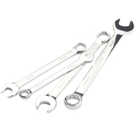 Clé combinée à anneau métrique ou britannique, en acier à haute teneur en carbone, 6-24mm, à Double décalage, livraison gratuite