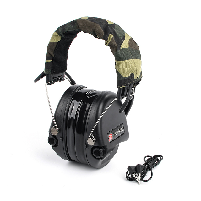 2025 WADSN Factory Price Tactical Headset Comfortable Fit with Secure Wiring for Training/Field Operations/Outdoor WYS0144
