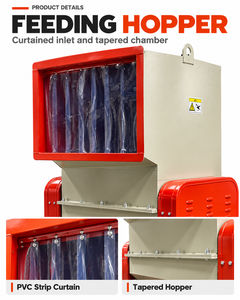 Machine de recyclage de mousse d'emballage EPS, densificateur à chaud pour l'emballage d'appareils électroménagers et d'électronique - Product Image 5
