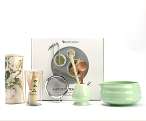Juego de 6 Piezas de Té Matcha Personalizado con Cuenco y Batidor de Bambú con Logo - Product Image 3