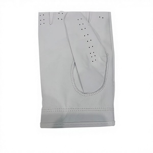 Gants de golf en cuir Cabretta blancs professionnels |   Marqueur de balle personnalisé Performance Grip |   Équipement de golf respirant et doux au toucher pour les tournois - Product Image 3