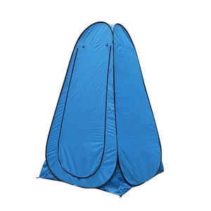 Tente <span class=keywords><strong>de</strong></span> douche <span class=keywords><strong>de</strong></span> camping portable en tissu Oxford double couche trois saisons, cabine <span class=keywords><strong>de</strong></span> change et <span class=keywords><strong>de</strong></span> douche extérieure pour l'intimité, vente en gros - Product Image 4