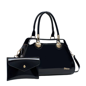 RTS Bulk Mixed Order New Glossy Leather Spliced Mother Daughter <b>Bag</b> Stylish Multilayer Design Crossbody Shoulder <b>Bag</b> - Product Image 1