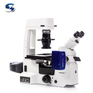 <span class=keywords><strong>Microscope</strong></span> biologique inversé Zeiss Axiovert 5, <span class=keywords><strong>microscope</strong></span> <span class=keywords><strong>optique</strong></span> intelligent pour la culture cellulaire et la recherche - Product Image 3