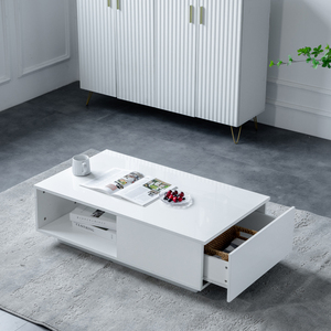 Ưu đãi đặc biệt hiện đại di động thêm màu trắng lớn tròn gỗ rắn etiopean và eritrean lễ Led nhà Bàn cà phê - Product Image 1