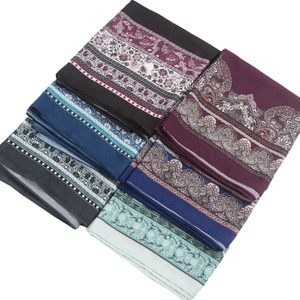 New Malaysian Printed Pearl Chiffon Hijab Shawls Scarves Breathable <b>Tie</b> Dye Muslim Lady <b>Floral</b> Printed Chiffon Hijab - Product Image 2