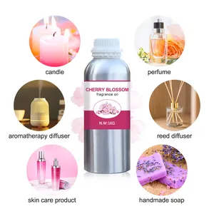 Wholesale 100% Pure Factory Direct Sale <strong>Cherry</strong> Blossom Fragrance Oil Sakura Flavor Perfume Essence <strong>Liquid</strong> for Daily Chemicals - Product Image 3