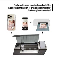 Cedle SY01 - Protector de Pantalla Inteligente para Teléfono Móvil y Reloj Inteligente, Máquina de Corte con Plotter, WiFi, Alta Precisión, Automática/Manual