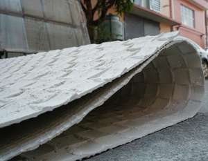 Mosaïque de travertin imperméable, carreaux muraux souples en pierre naturelle pour panneau mural intérieur/extérieur, pierre naturelle, ciment, <span class=keywords><strong>calcaire</strong></span> - Product Image 4