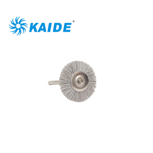 Meilleurs outils de meulage, filaments abrasifs en nylon, fil de laiton, mini <span class=keywords><strong>brosse</strong></span> à roue <span class=keywords><strong>avec</strong></span> tige fixe - Product Image 2