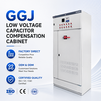 Armoire de compensation de puissance réactive basse tension GGJ 380V triphasée avec contrôleur automatique