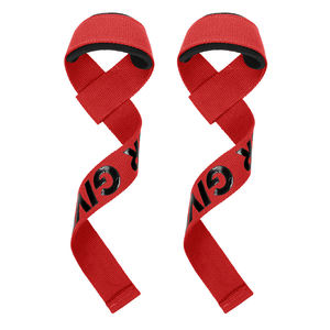 Correas de levantamiento de tela tejida personalizadas con silicona antideslizante y correas ajustables, correas de muñeca para gimnasio con agarre de silicona antideslizante y ajustables. - Product Image 6