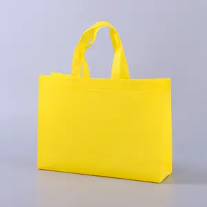 Hiçbir adedi ucuz fiyat özelleştirilmiş renkler Tote dokunmamış alışveriş çantası, lüks eko geri dönüştürülebilir promosyon çantası